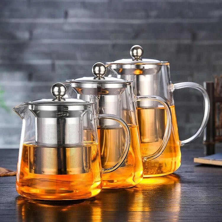 Tetera de vidre de 350 ml amb infusor