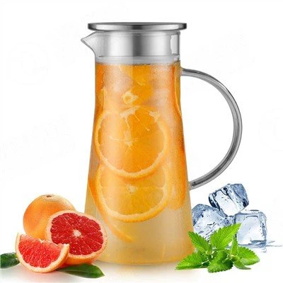 Gerra de vidre de 1300 ml amb tapes de PP